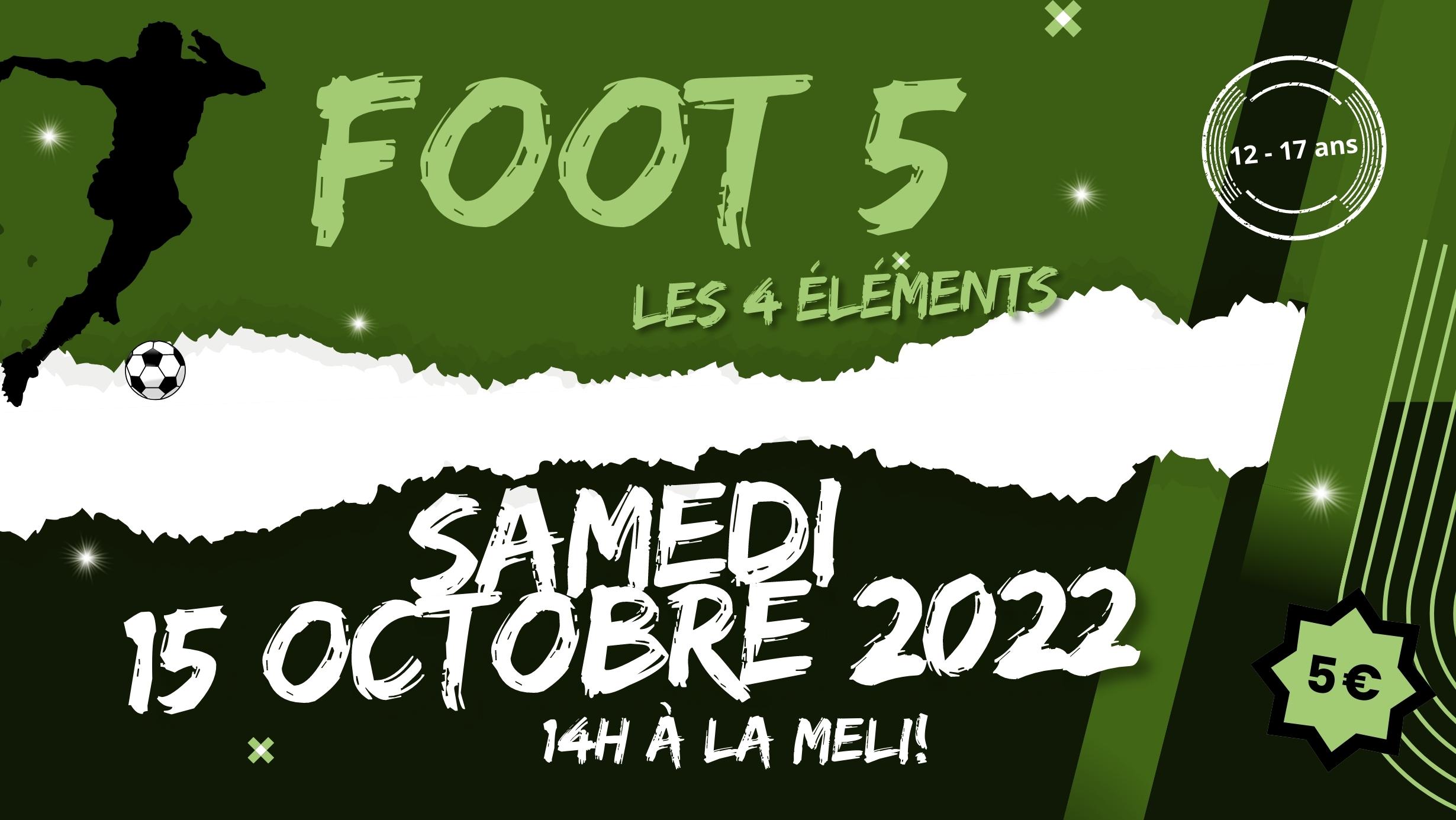 ACCUEIL JEUNES : Foot 5