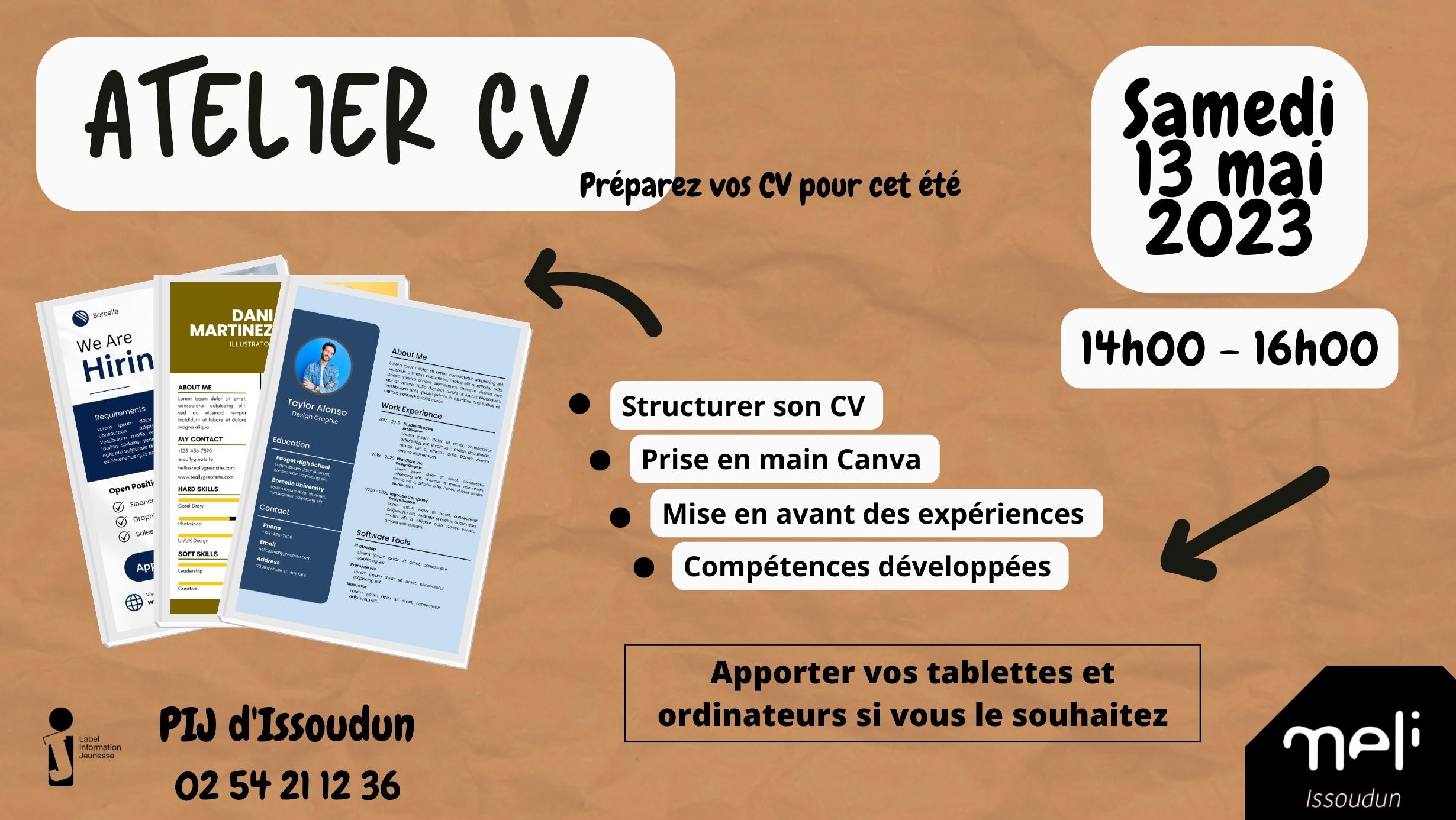 ATELIER CV