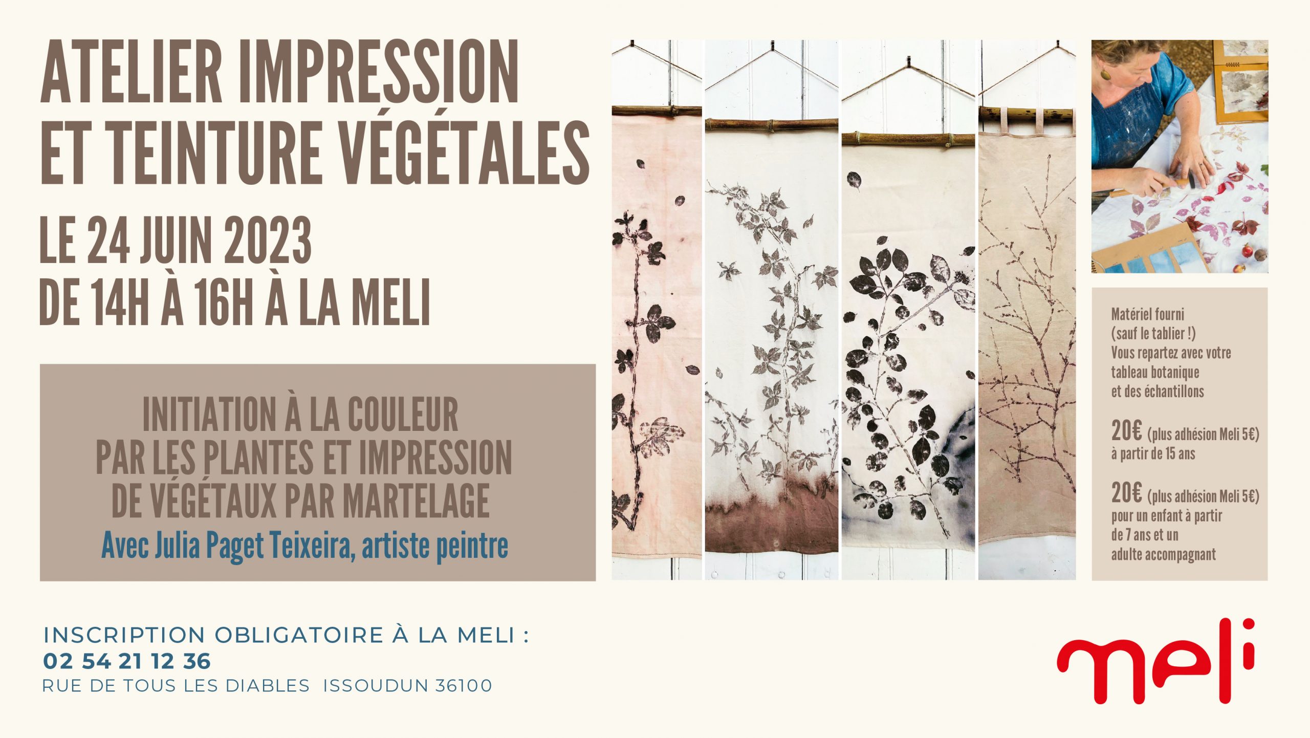 ATELIER IMPRESSION VÉGÉTALE #3