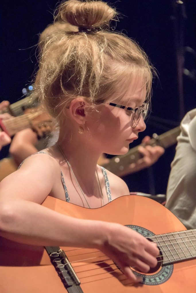 Guitare acoustique enfants et adultes débutants - Meli