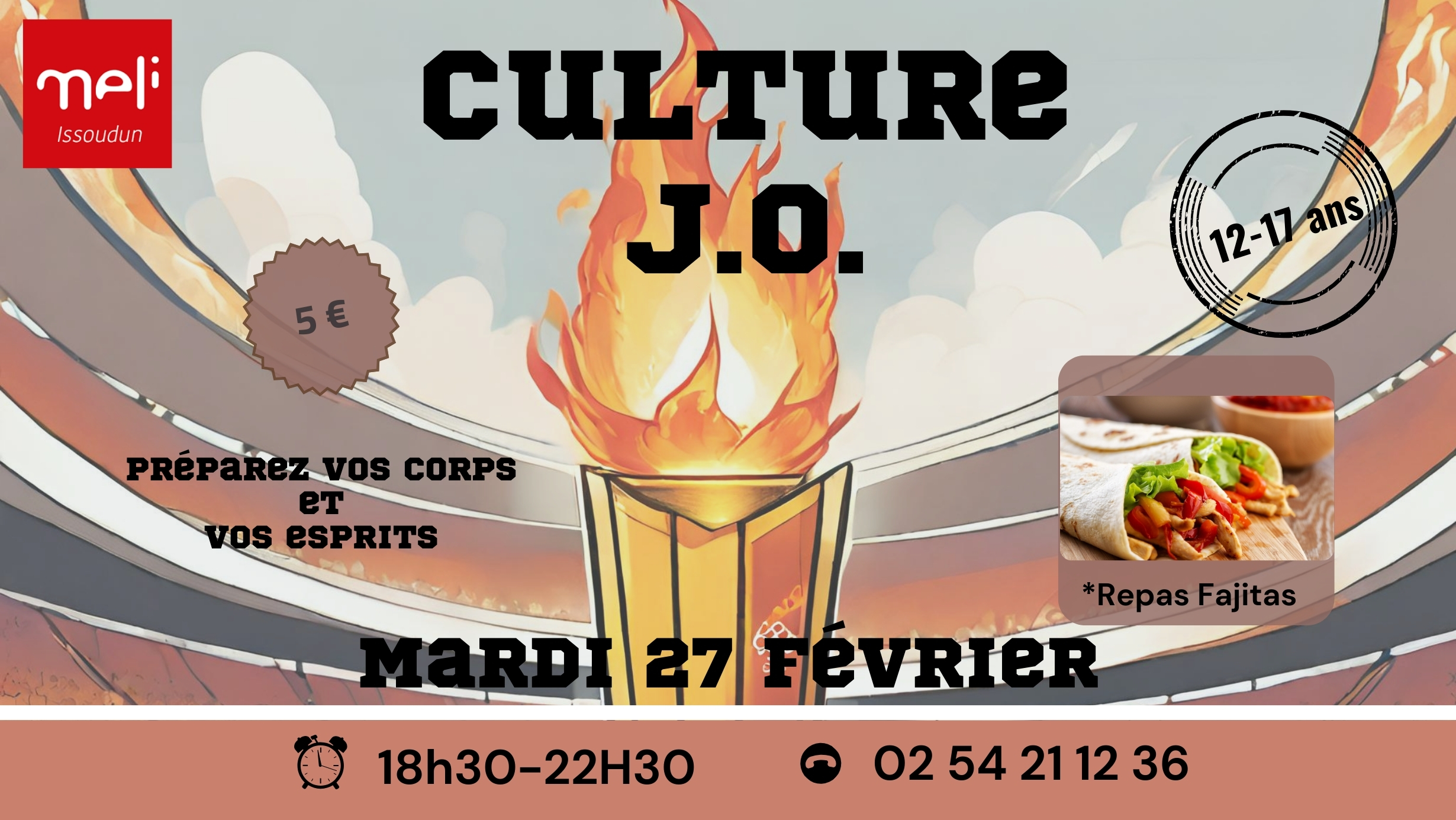 [12-17 ans] Soirée Culture JO