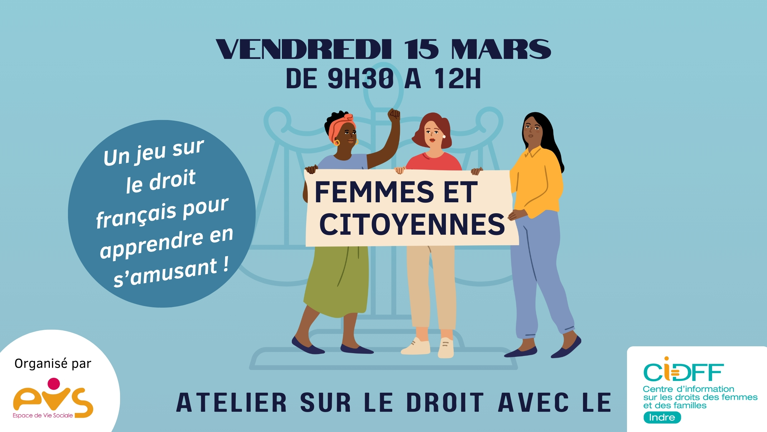 ATELIER CIDFF : jeu « Femmes et citoyennes »