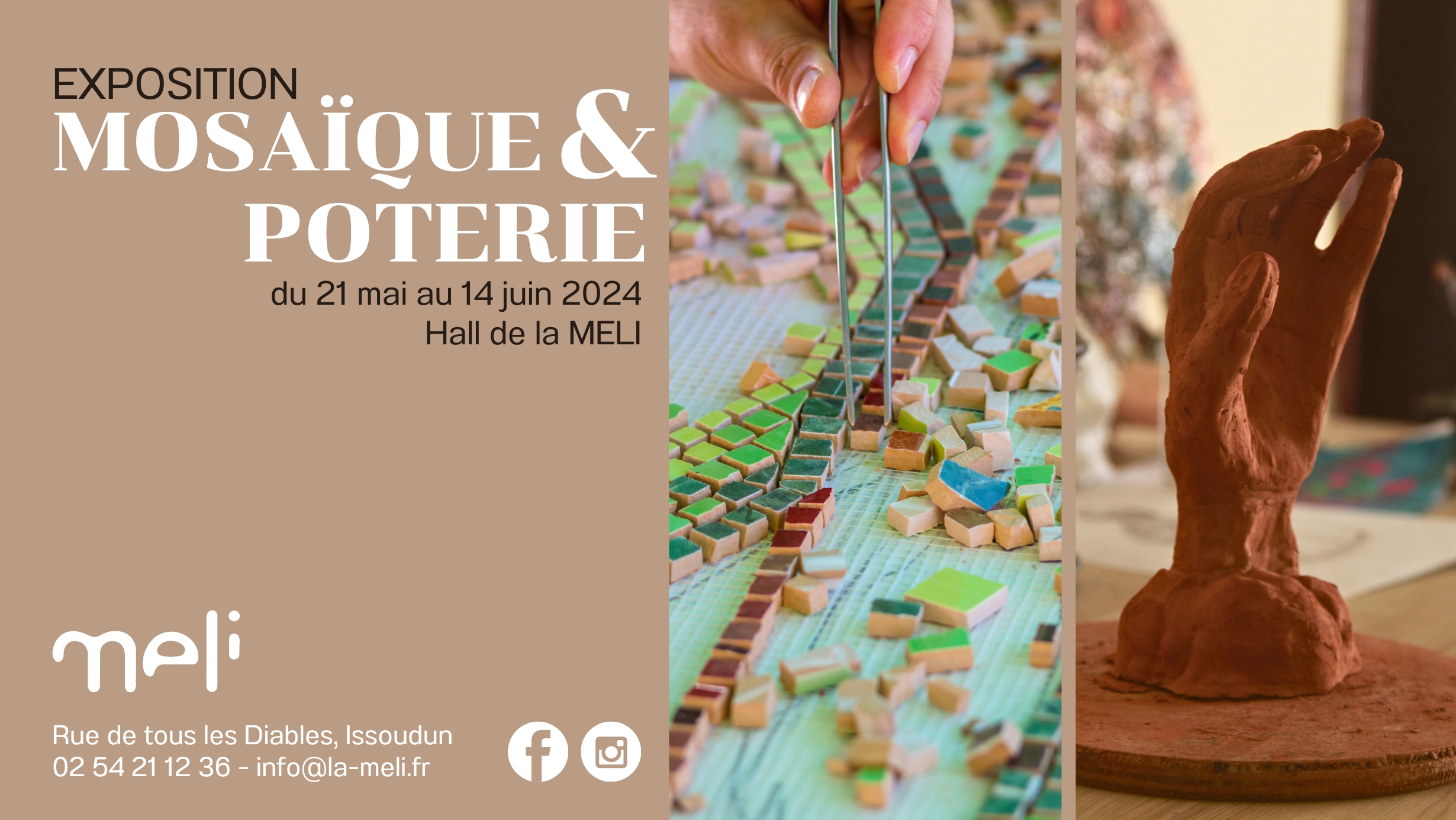 EXPO : mosaïque et poterie