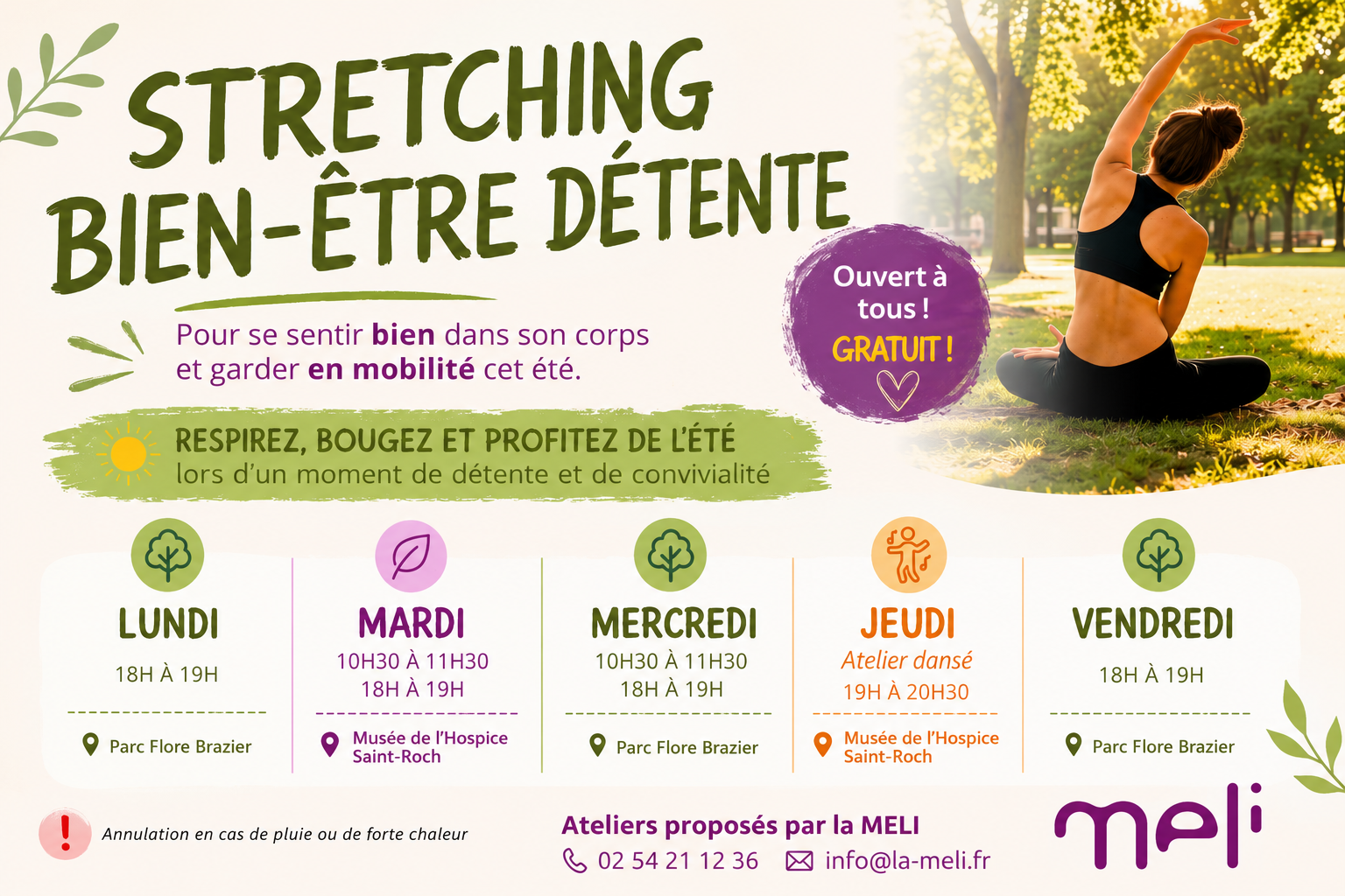CET ÉTÉ, OFFREZ-VOUS UNE PARENTHÈSE BIEN-ÊTRE ! ☀️🌿