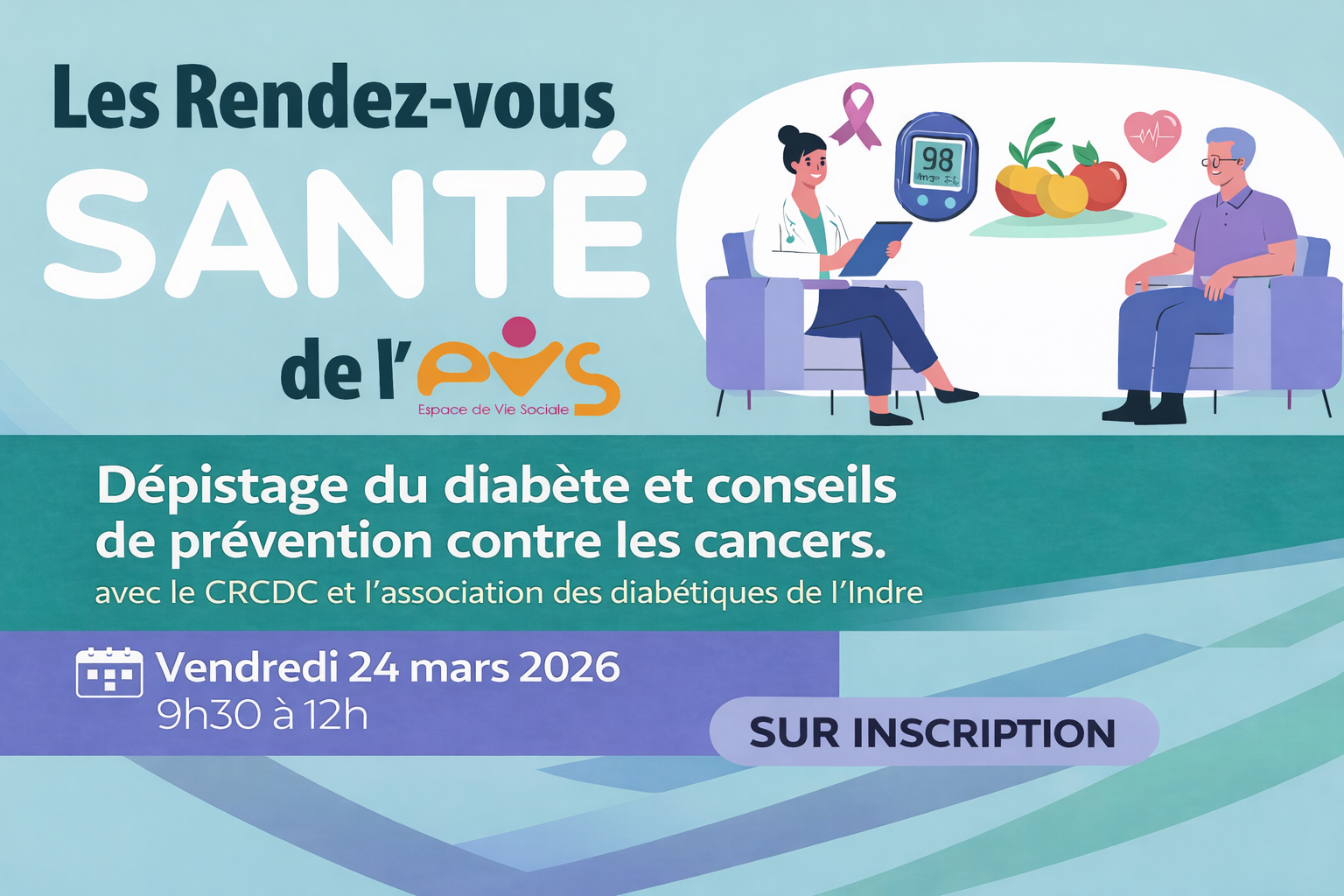 Les Rendez-vous Santé de l’EVS : prévention et dépistage pour prendre soin de soi