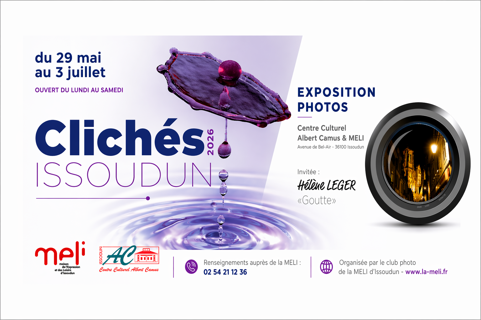 Clichés Issoudun 2026 : une immersion artistique au cœur de la photographie