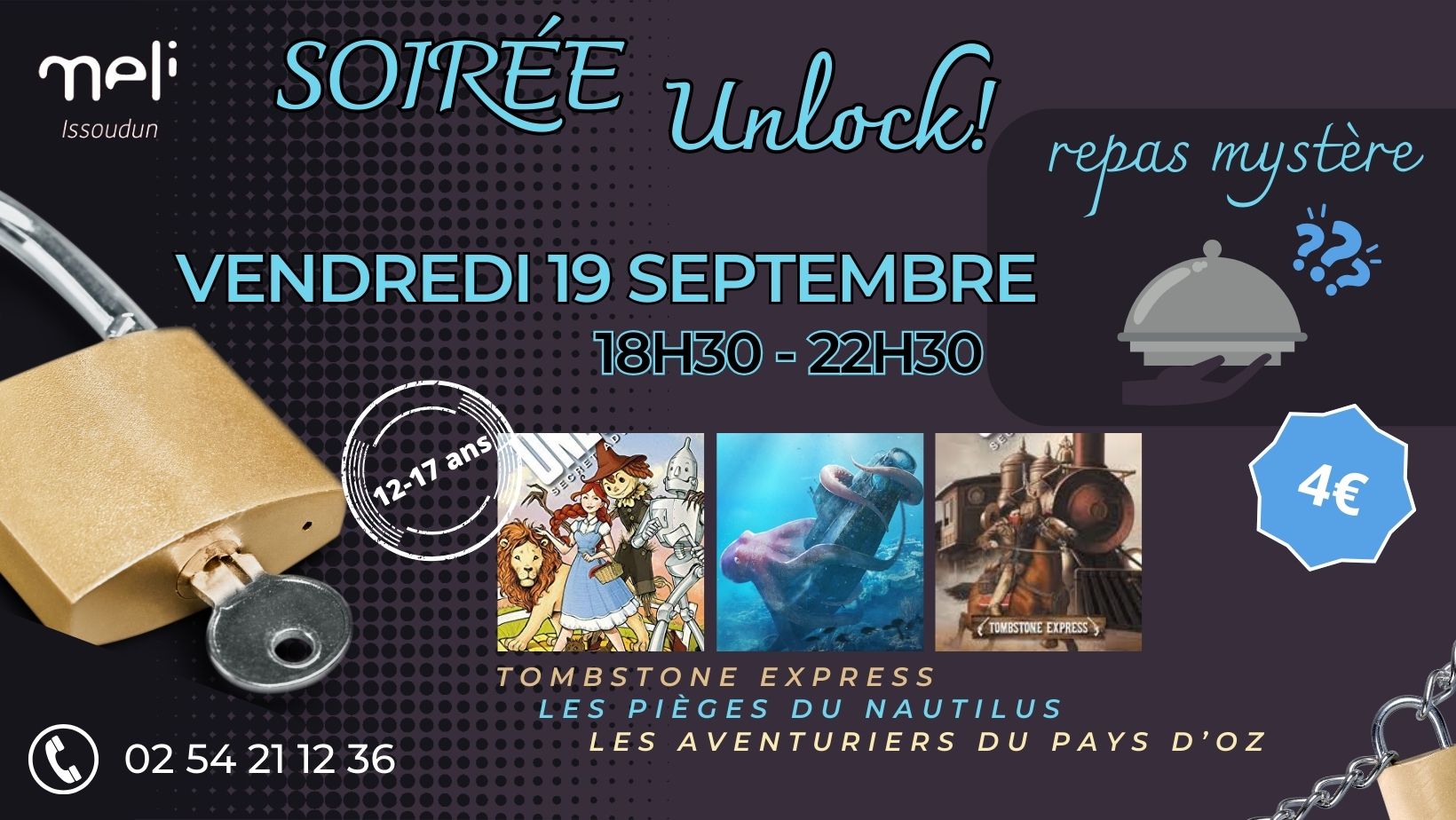 SOIRÉE JEUNES UNLOCK !